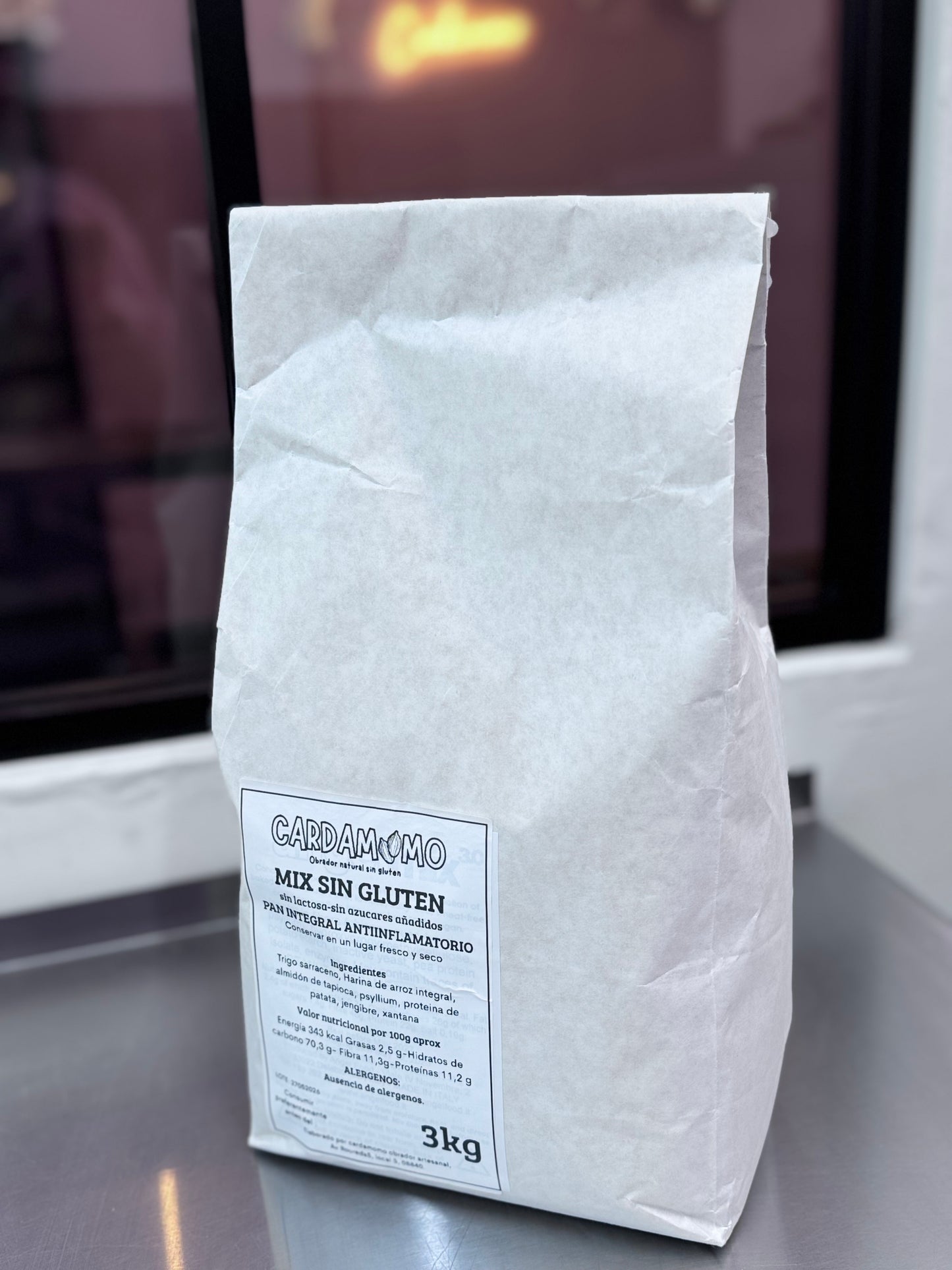MIX SIN GLUTEN PAN INTEGRAL ANTIINFLAMATORIO
