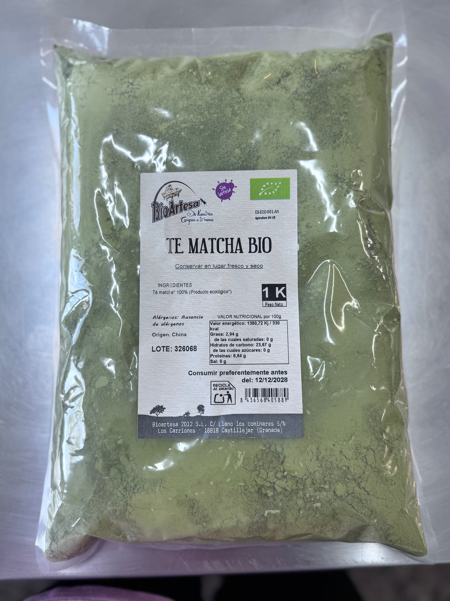 TÉ MATCHA BIO 1KG