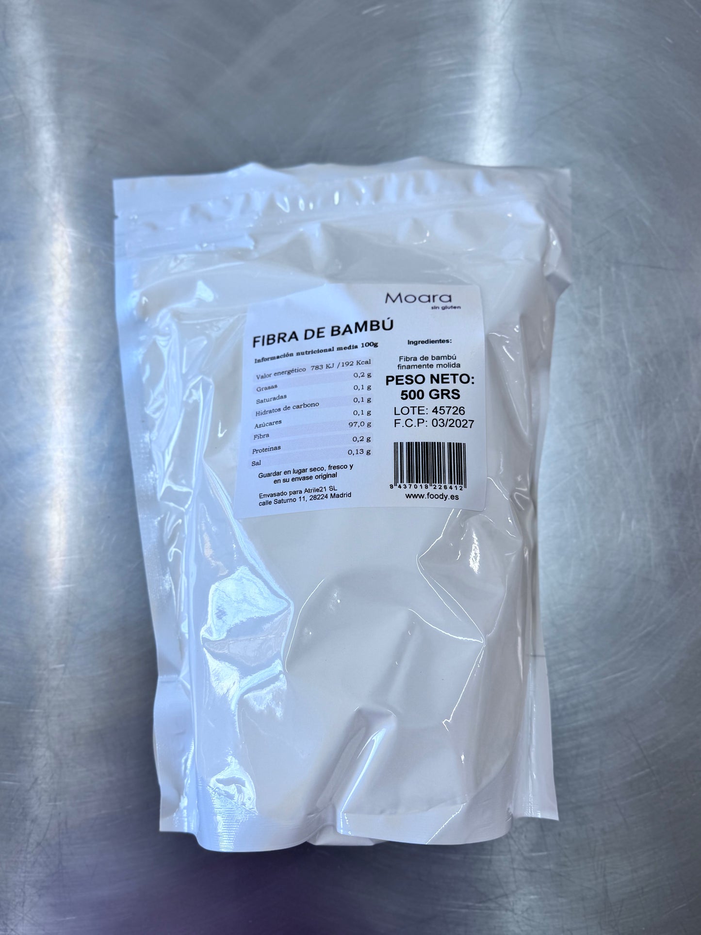 FIBRA DE BAMBU 500G