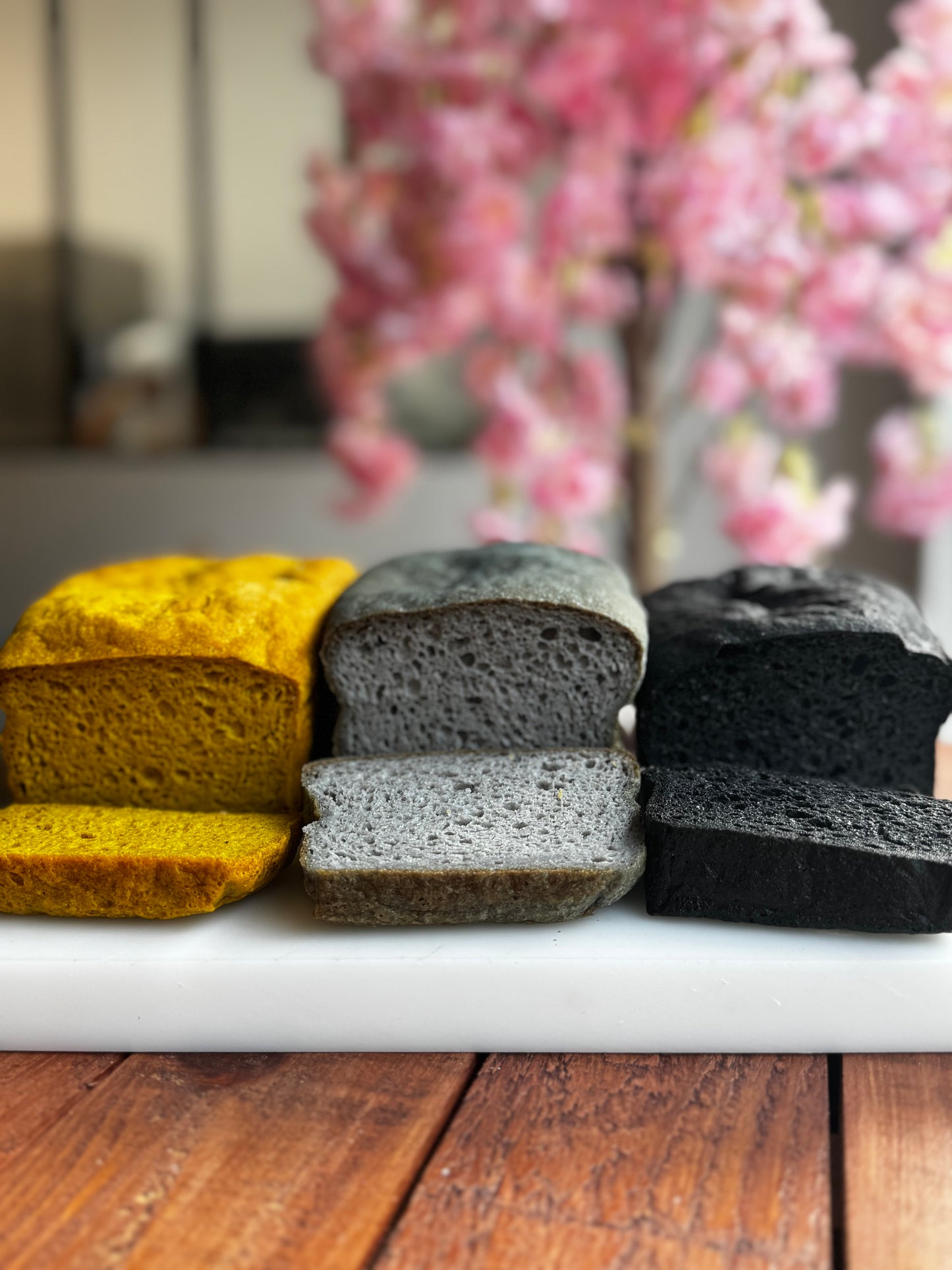 PAN DE MOLDE DE COLORES