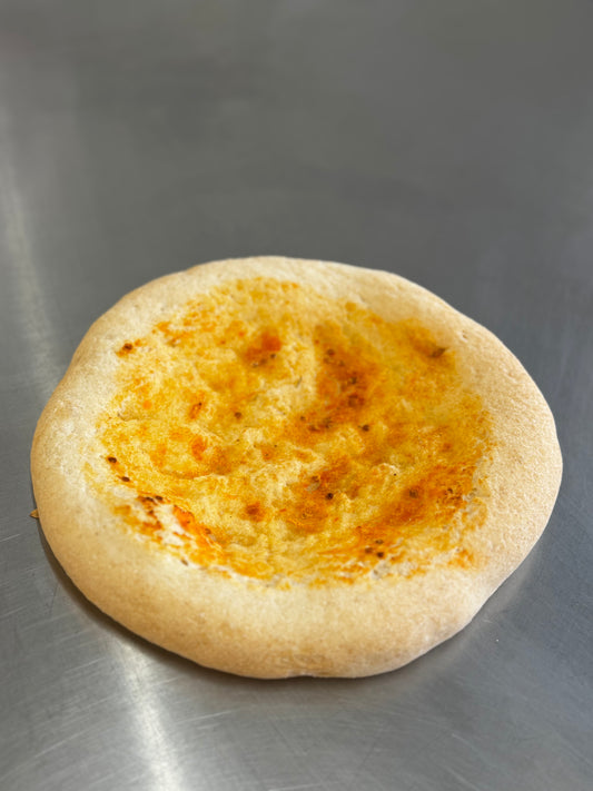 Pre pizza estilo napolitano sin gluten