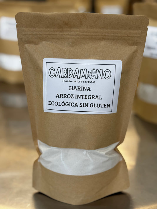 HARINA DE ARROZ INTEGRAL ECOLÓGICA SIN GLUTEN