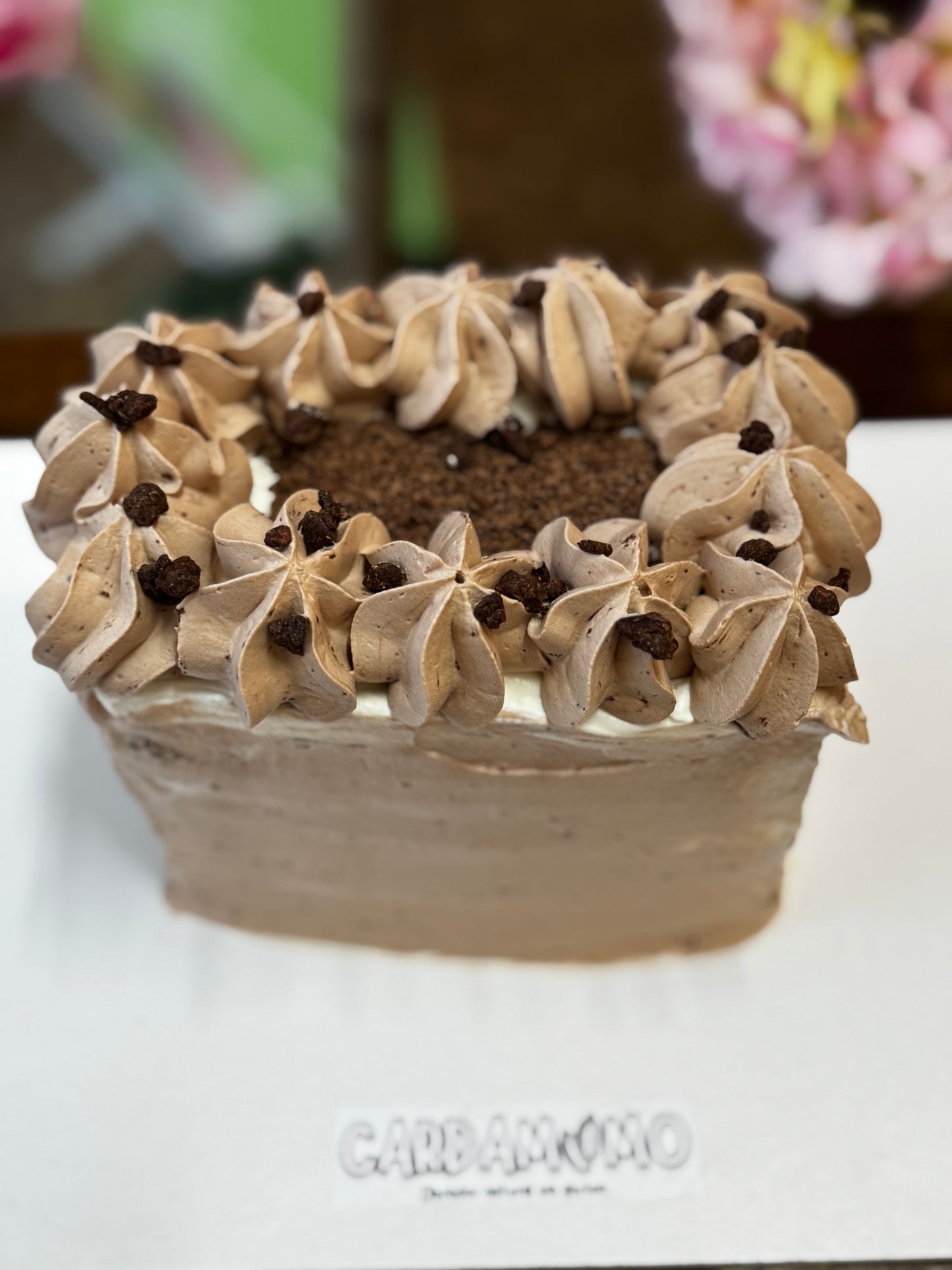 PASTEL DE CHOCOLATE CON TRUFA