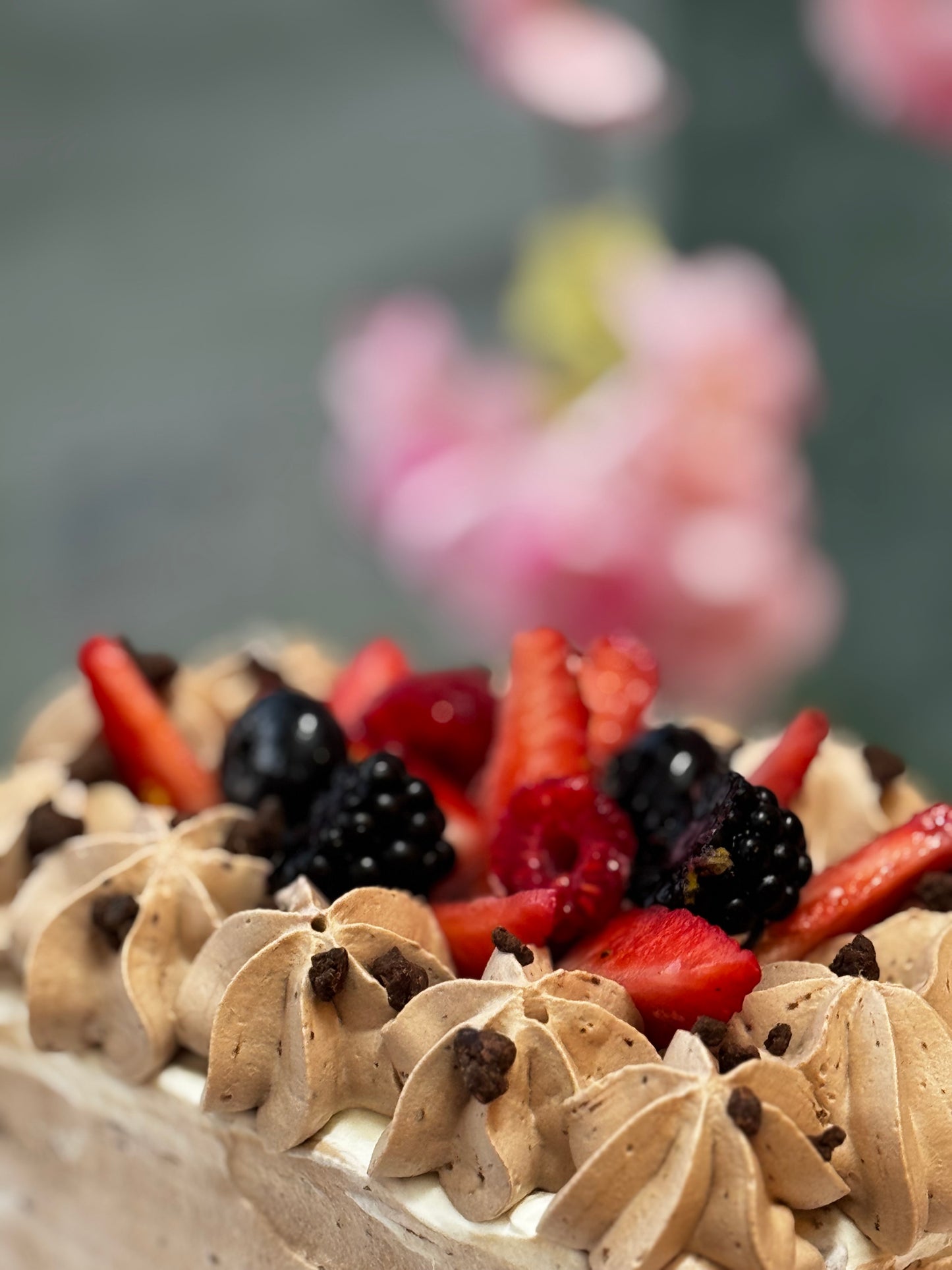PASTEL DE CHOCOLATE CON TRUFA